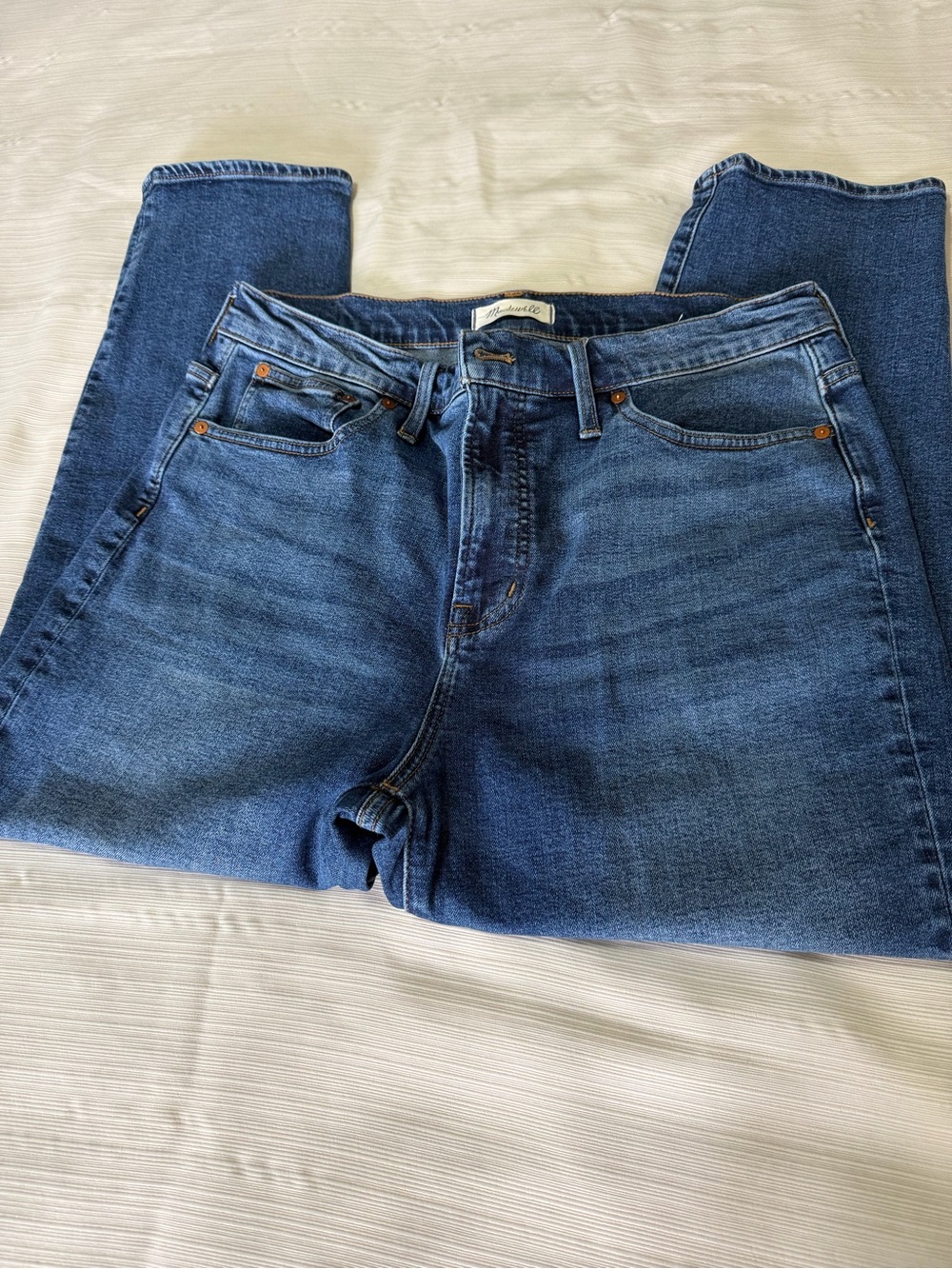Madewell Women's Petite Straight Leg Jeans